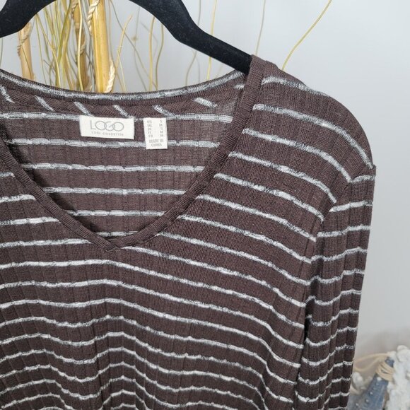 LOGO By Lori Goldstein Tunic Womens Small - Picture 3 of 7